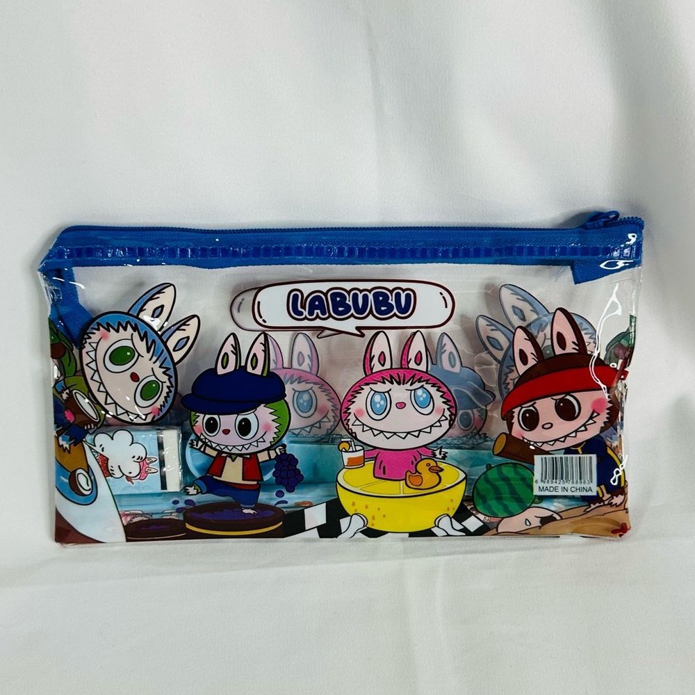 LABUBU BLUE Stationery Set - Picture 3 of 4